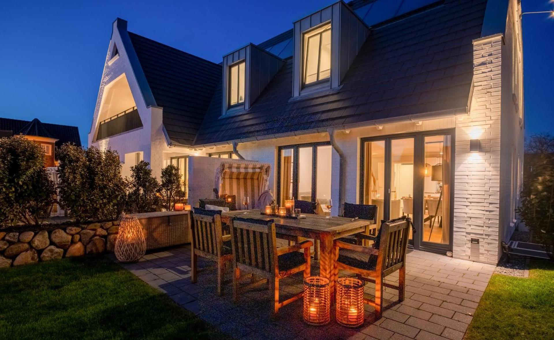 Ferienhaus Witthues - Domizil Silbermoewe - Exklusiv, Strand- Und Zentrumsnah Вестерланд Экстерьер фото